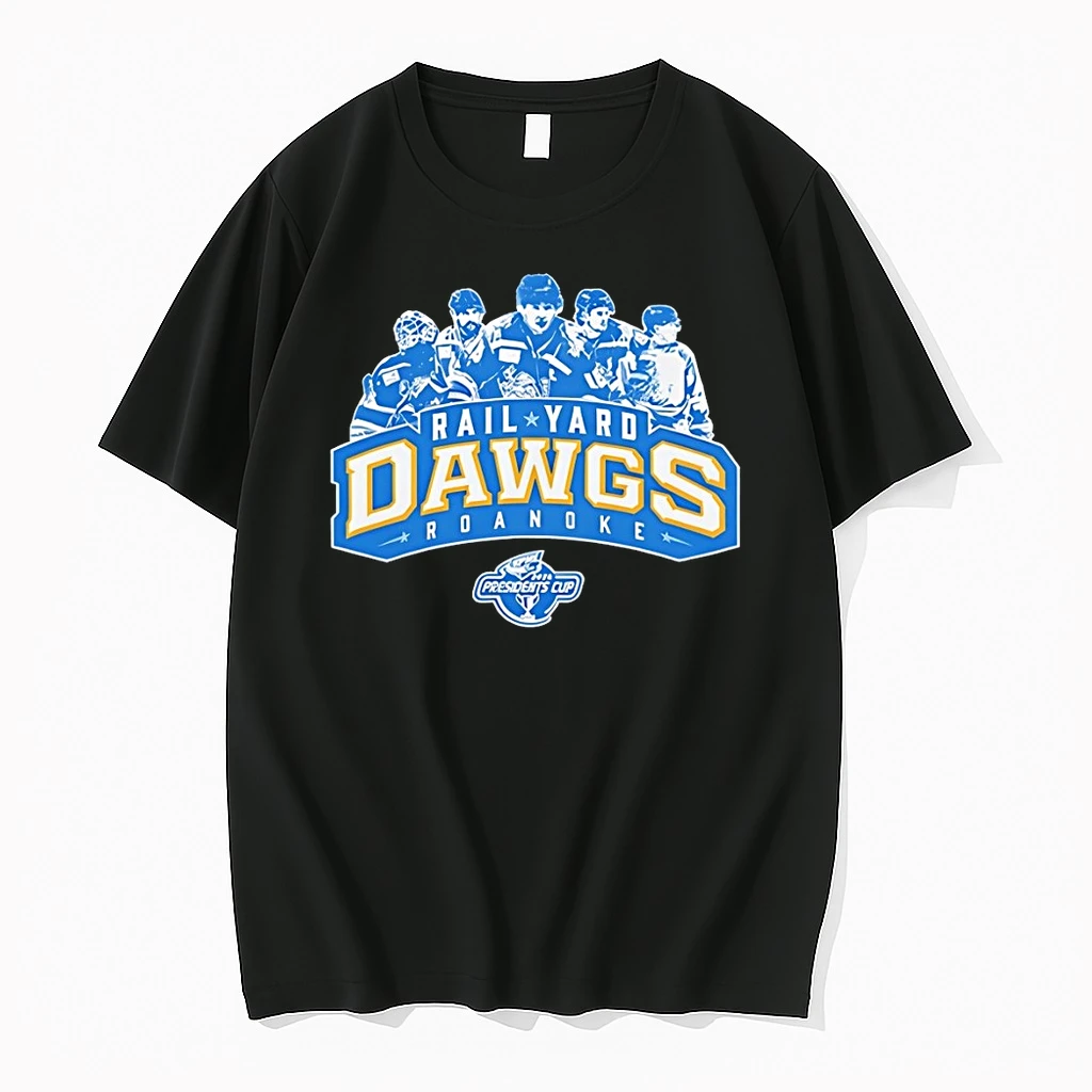 Roanoke Rail Yard Dawgs Presidents Cup Logo Shirts