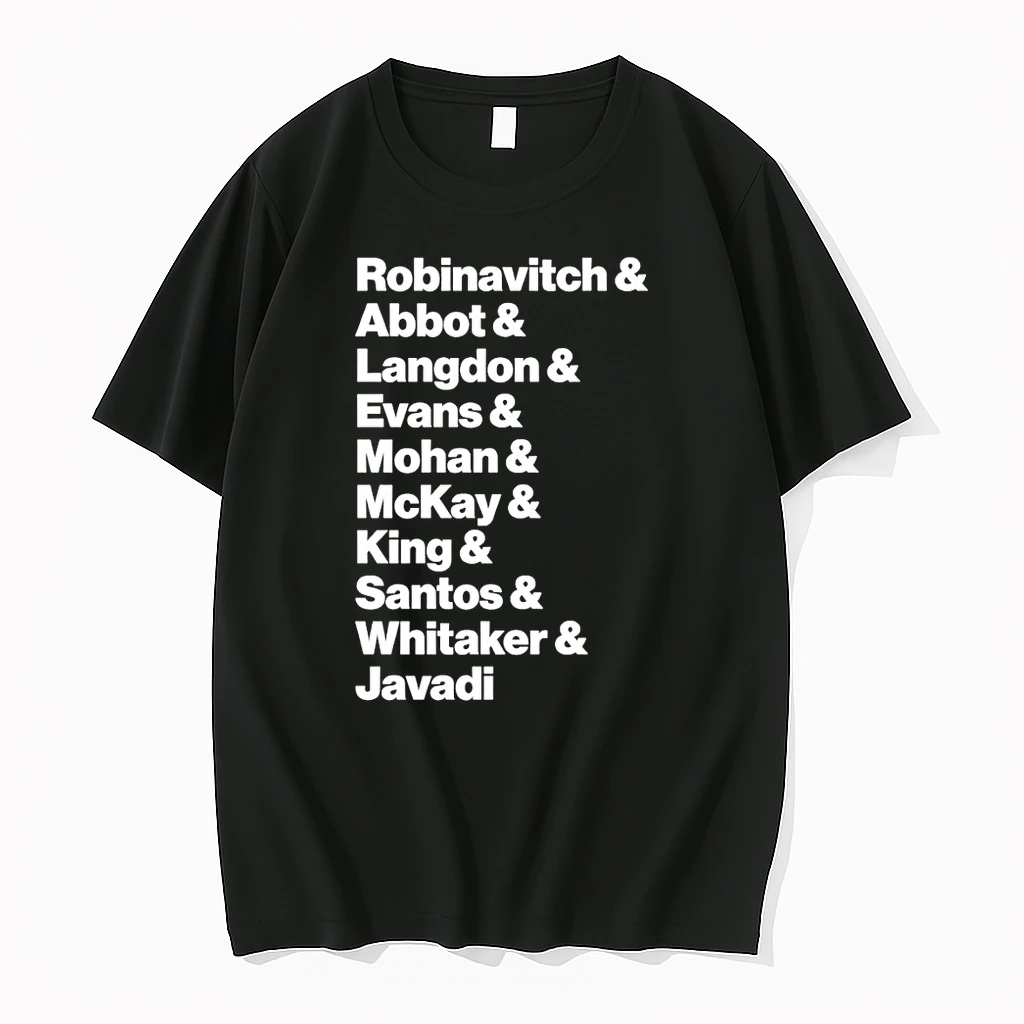 Robinavitch Abbot Langdon Evans Mohan Mckay King Santos Whitaker And Javadi Shirts