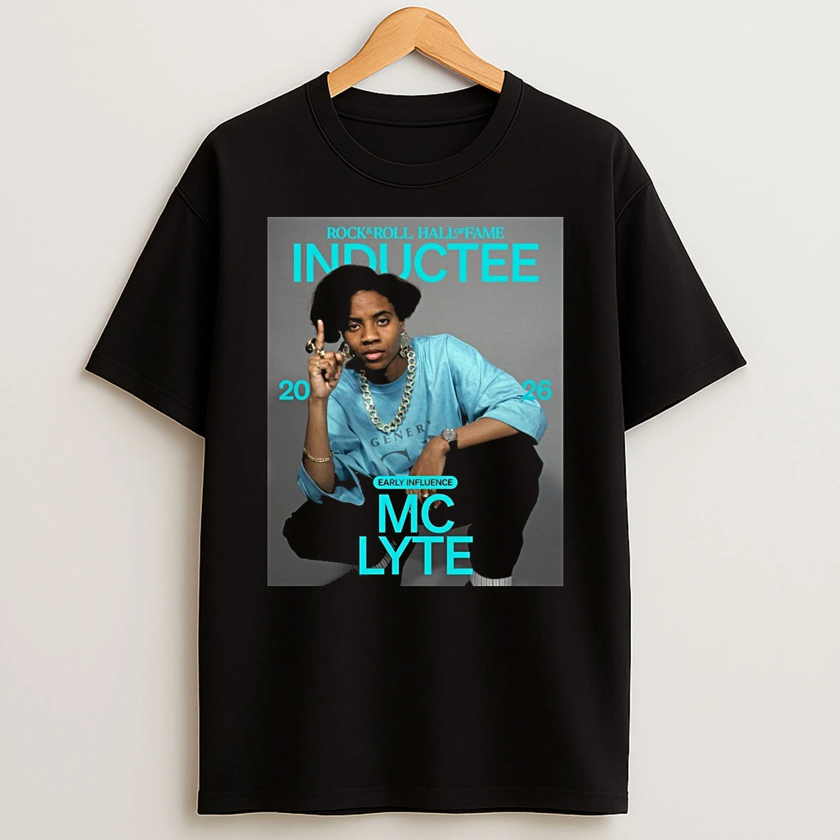 Rock Roll Hall Of Fame Class Of 2026 Inductee Early Influence Mc Lyte Shirts