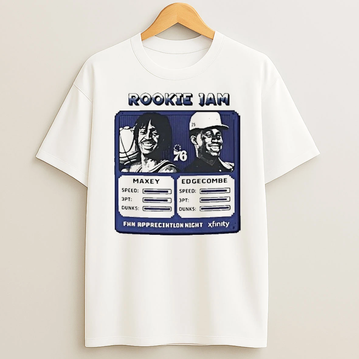 Rookie Jam Maxey And Edgecombe Tour 2026 Shirts