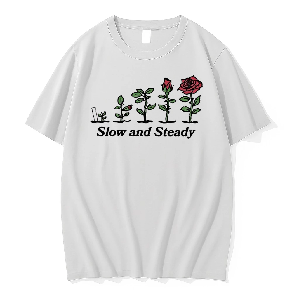 Rose Growing Slow And Steady Shirts