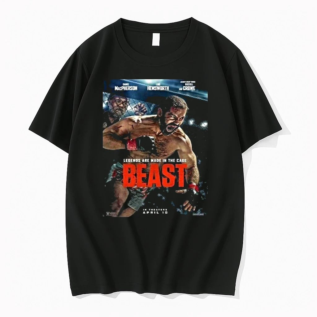 Russell Crowe Beast Mma Movie Legends Are Made In The Cage In Theaters On April 10 2026 Shirts