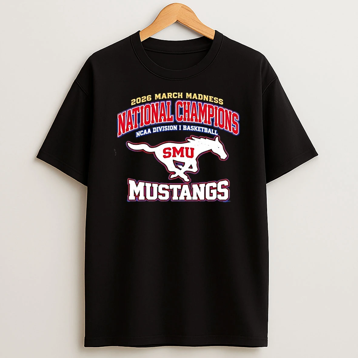 Smu Mustangs 2026 Ncaa National Champions Shirts