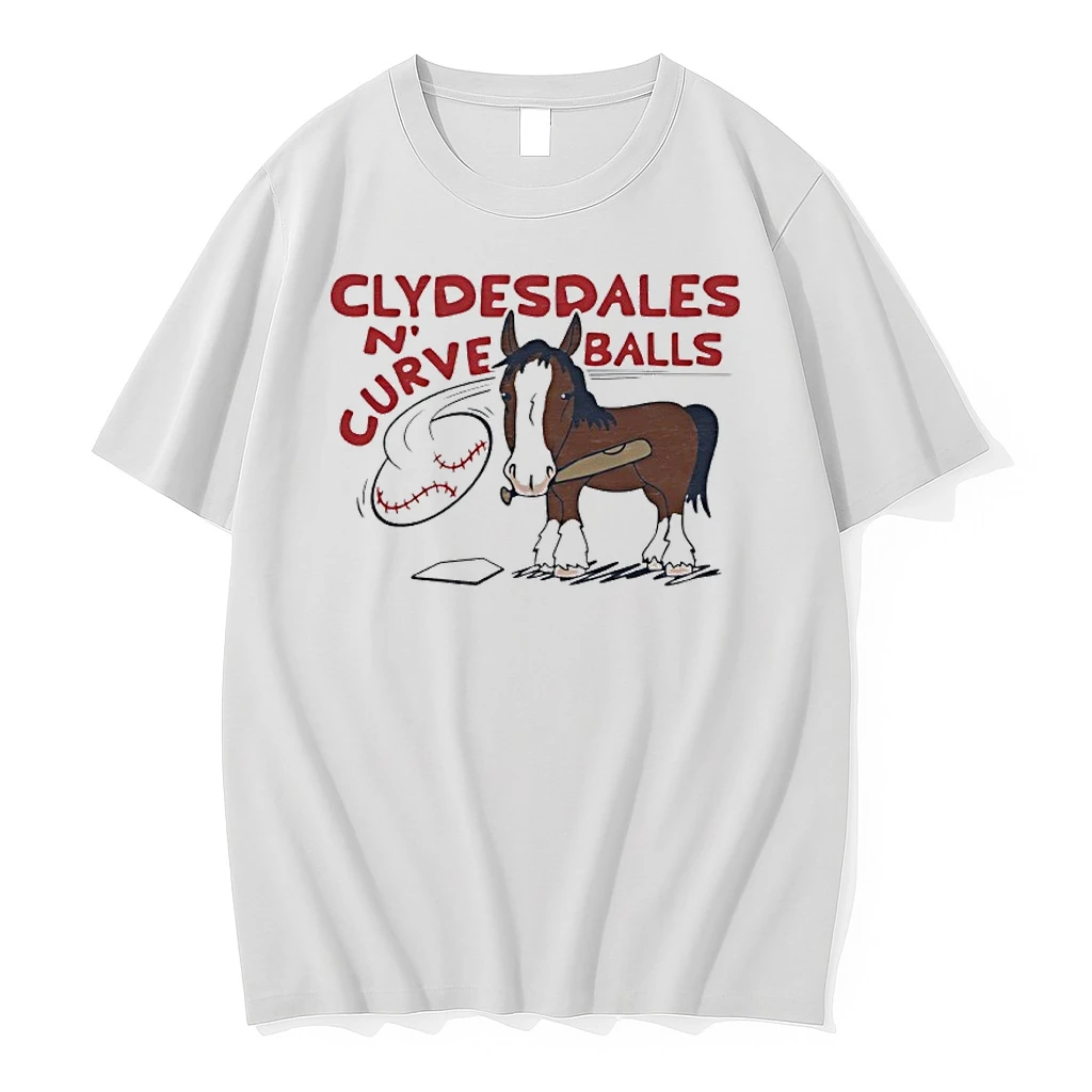 Stl Clydesdales And Curveballs Horse Shirts