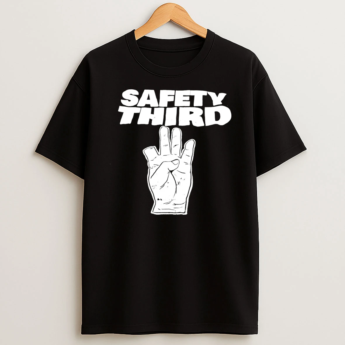 Safety Third Hand Meme Shirts