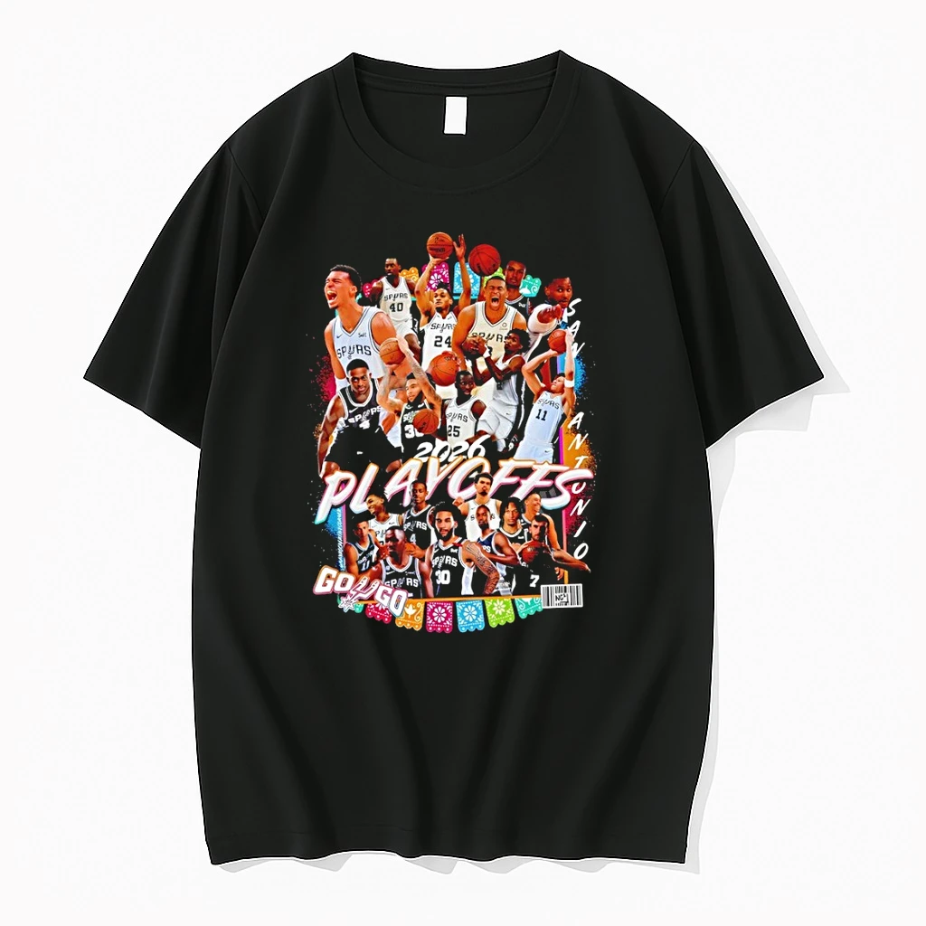 San Antonio Spurs Playoff Nba Basketball Go Spurs Go 2026 Shirts