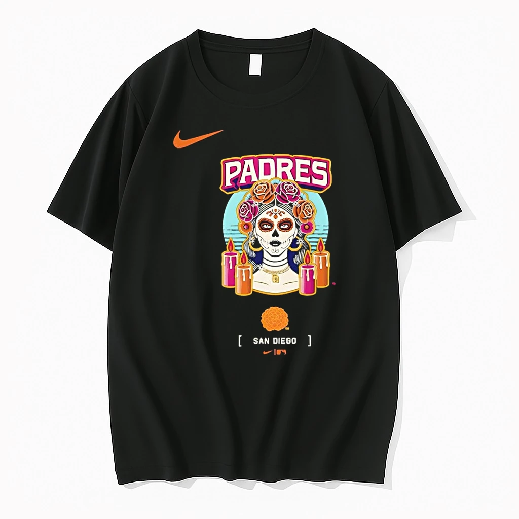 San Diego Padres Nike Obsidian 2026 City Connect Large Logo Shirts