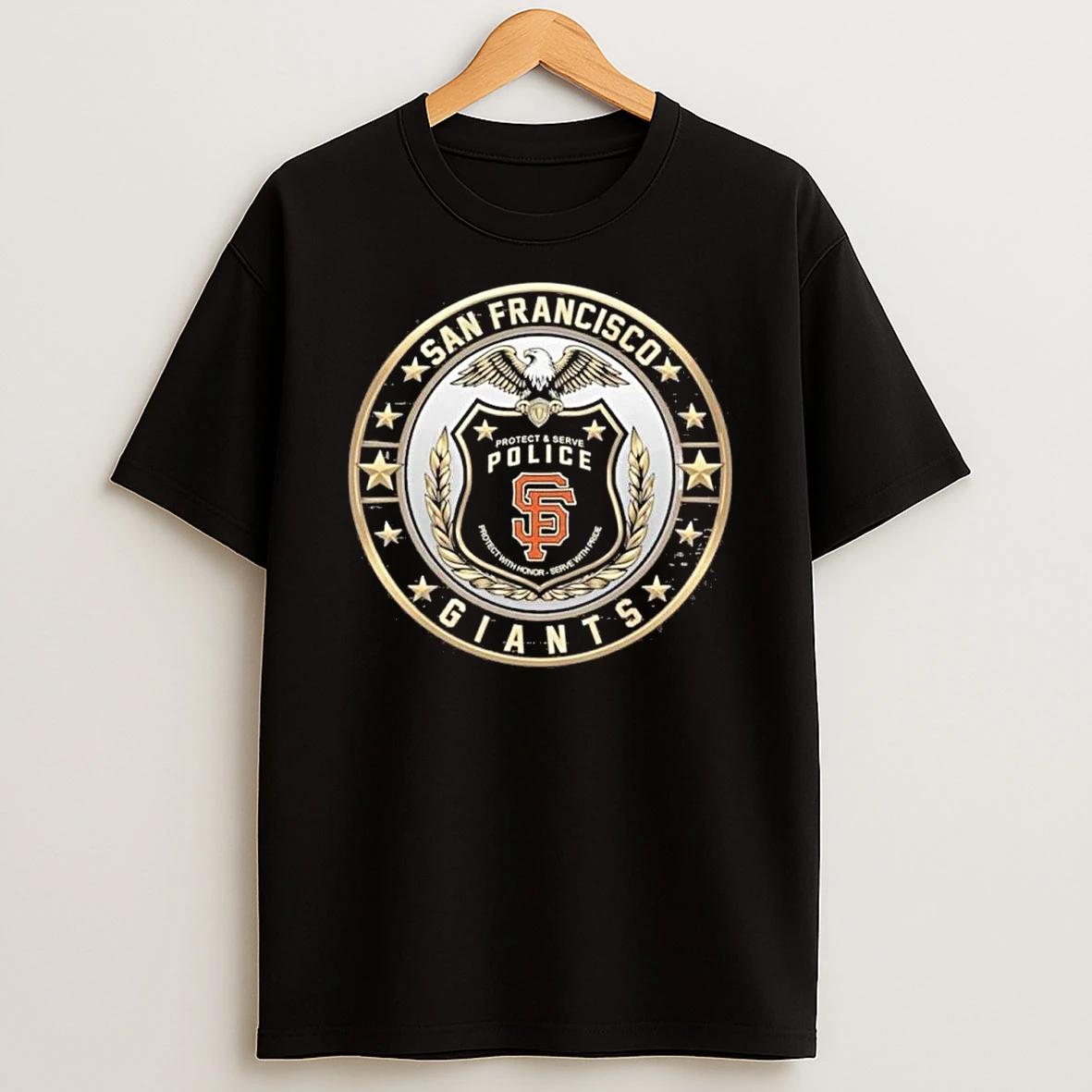 San Diego Padres X Protect Serve Police Shirts
