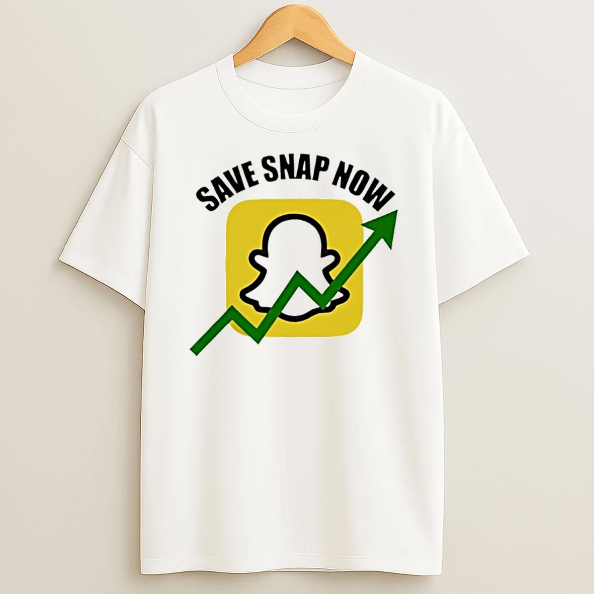 Save Snap Now Logo Shirts