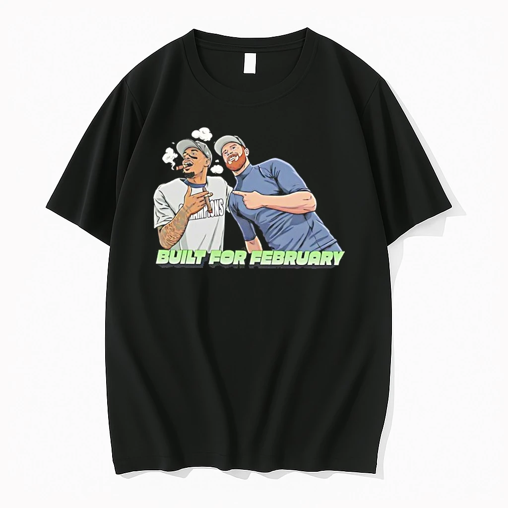 Seattle Jaxon Smith Njigba And Sam Darnold Built For February Super Bowl 2026 Shirts