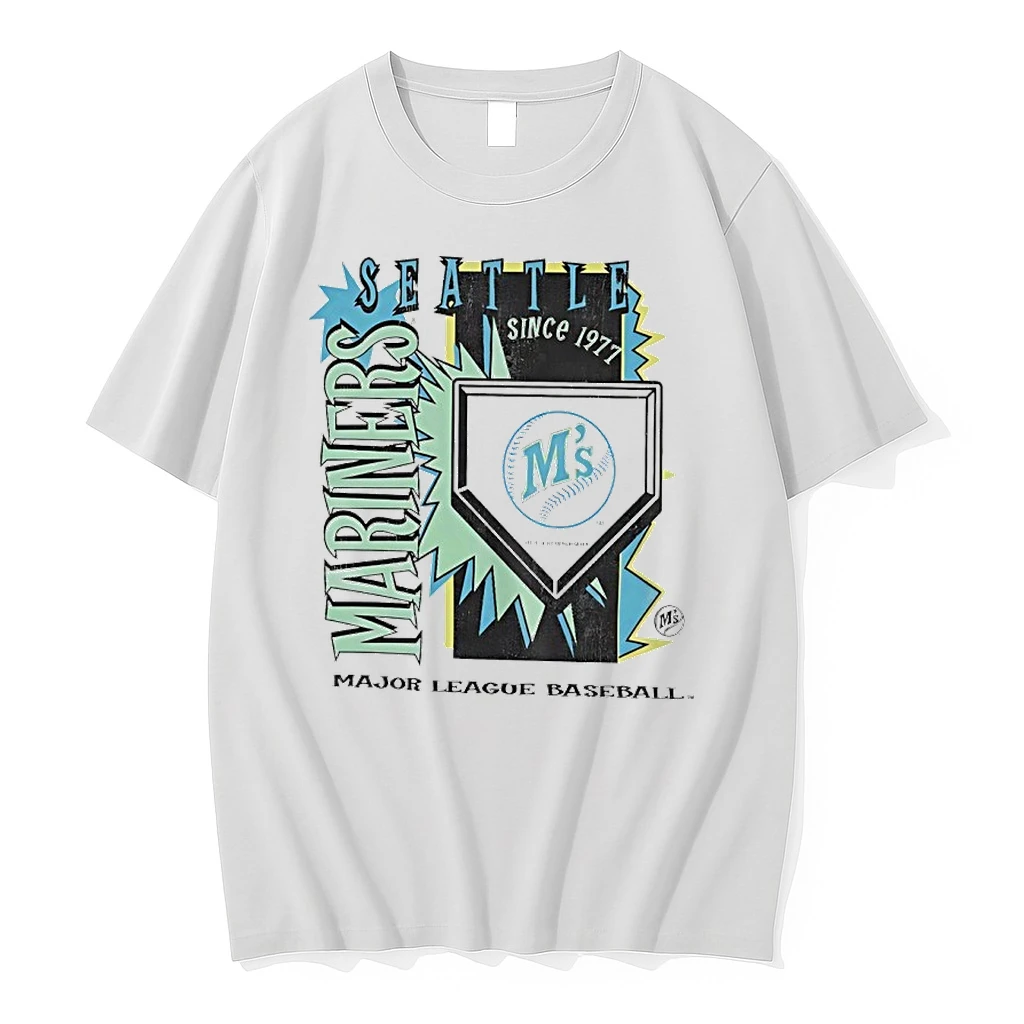 Seattle Mariners 1977 Mlb Cooperstown Neon Field Shock Shirts