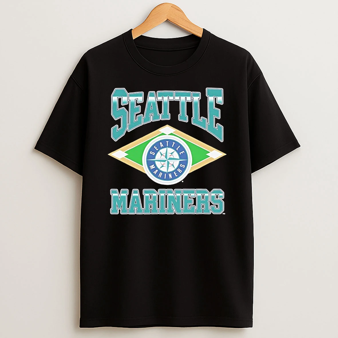Seattle Mariners Baseball Field Diamond Shirts
