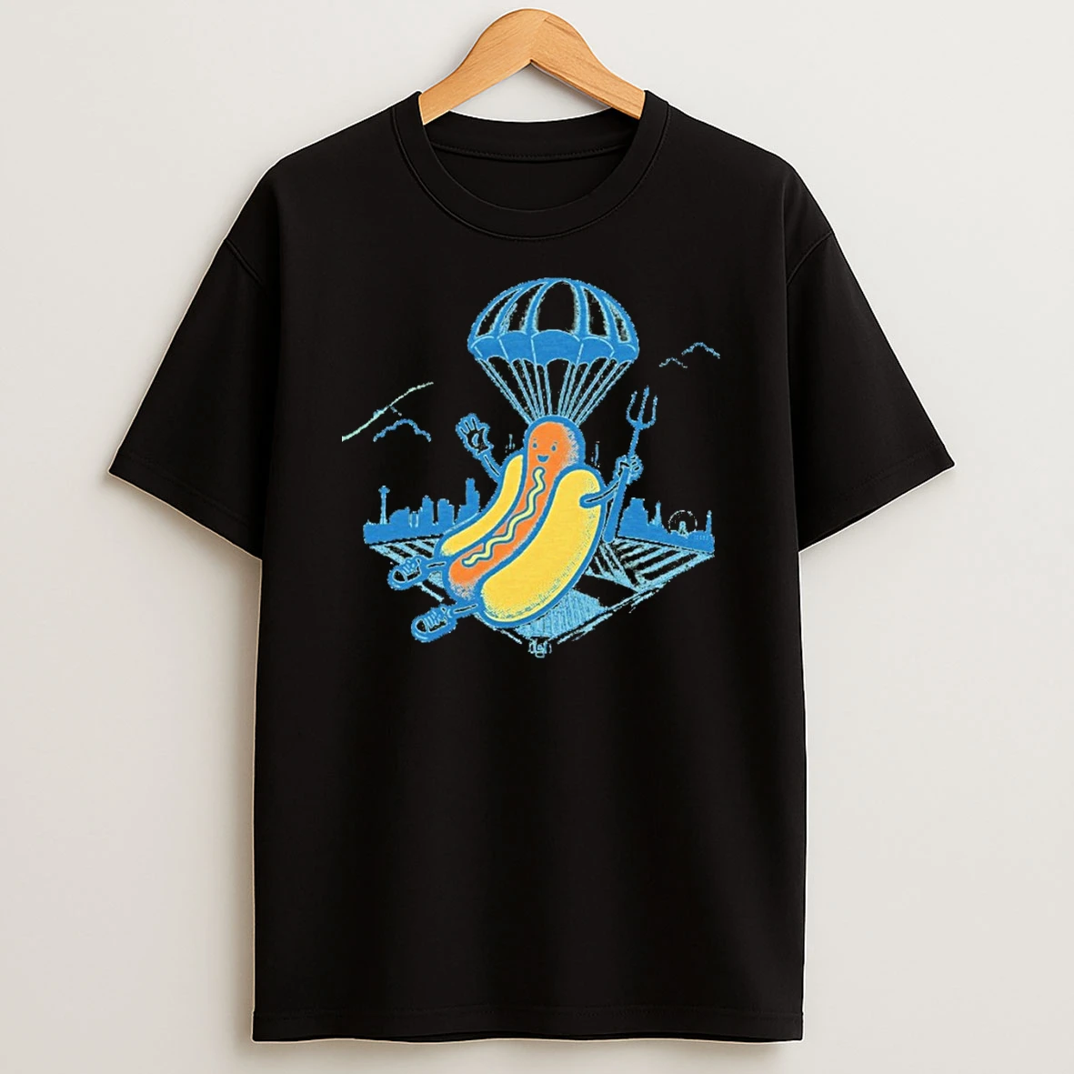 Seattle Baseball Hot Dogs From Heaven Shirts