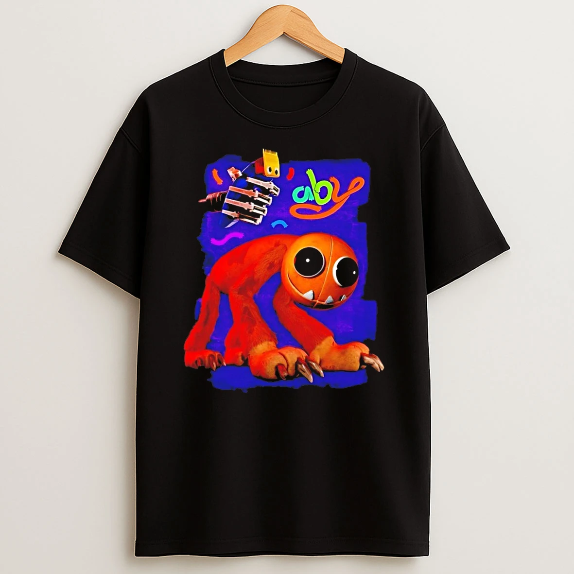 Shaved Yarnaby Poppy Playtime Cartoon Shirts