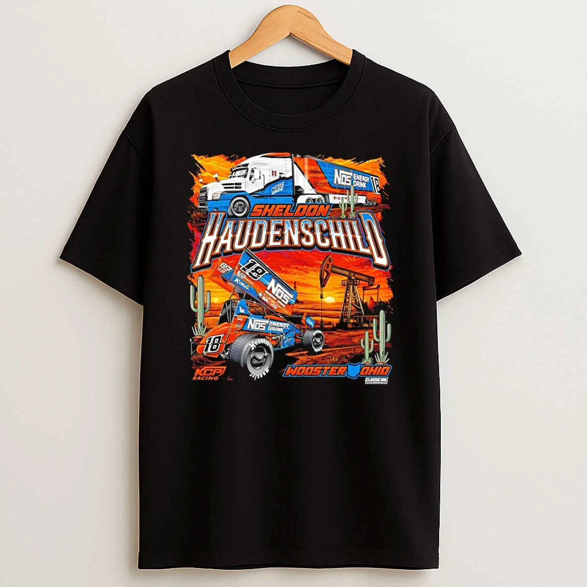 Sheldon Haudenschild Sprint Car World Of Outlaws Kcp Racing 2026 Shirts