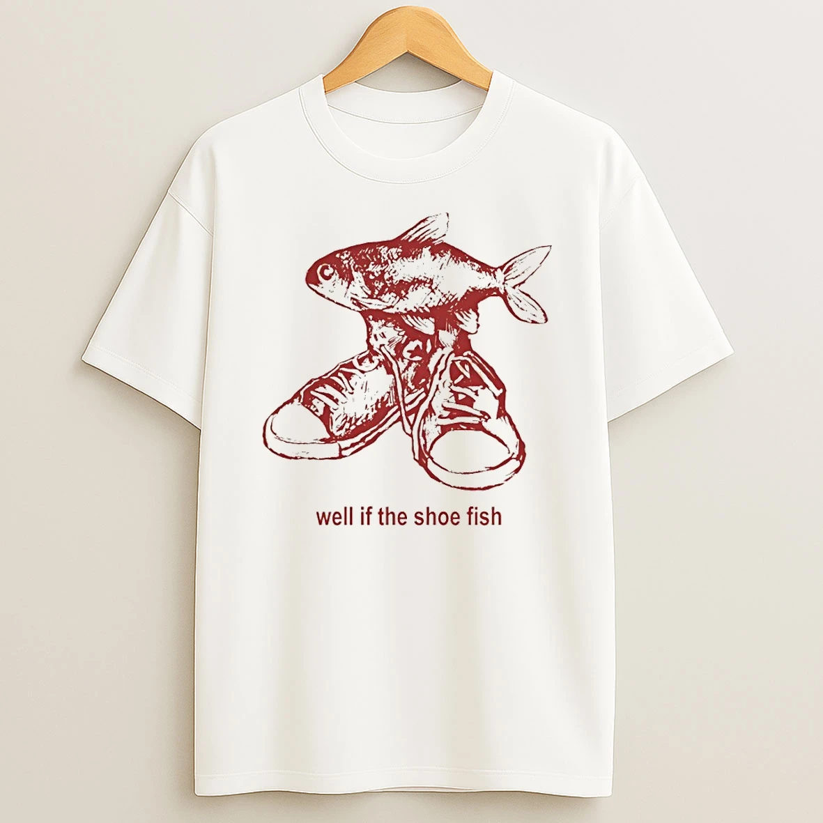 Shoe Fish Cursed Well If The Shoe Fish Vintage Shirts