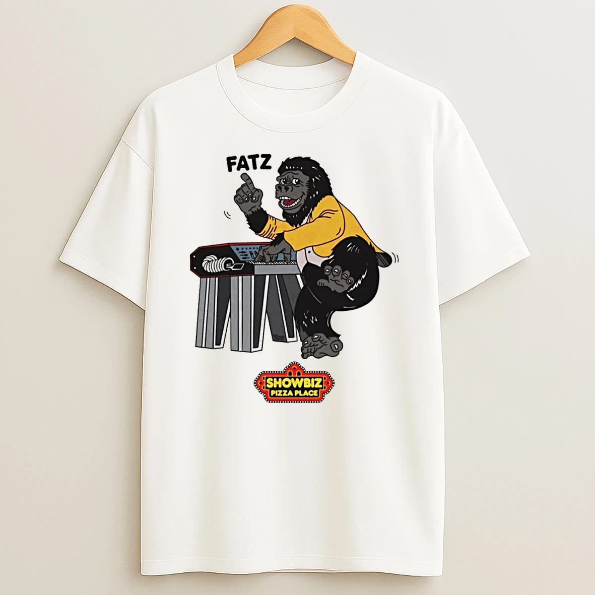 Showbiz Pizza Rock Afire Explosion Fatz Shirts