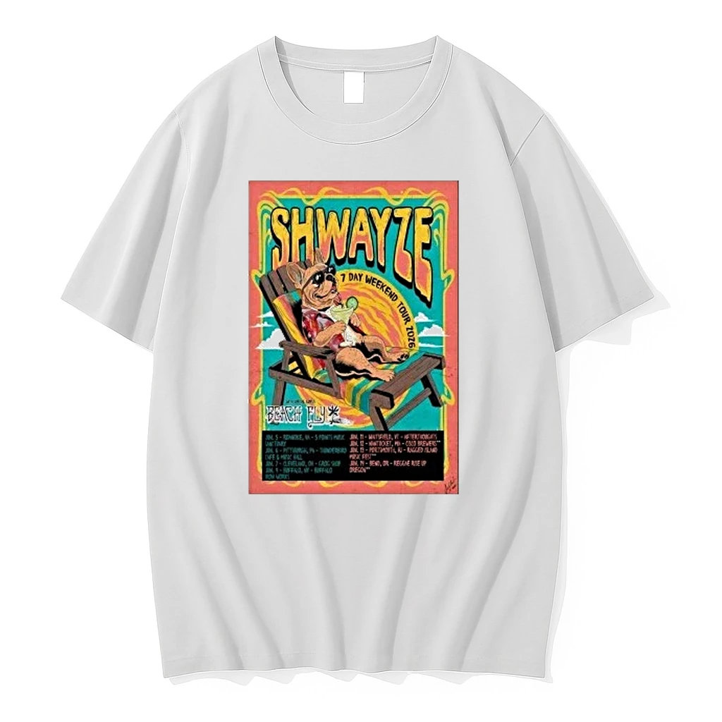 Shwayze 7 Day Weekend Tour 2026 Shirts
