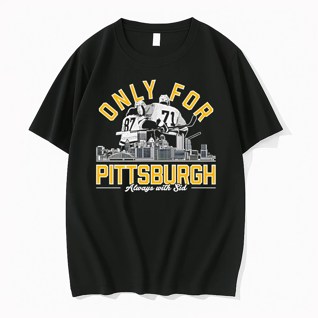 Sidney Crosby And Evgeni Malkin Pittsburgh Penguins Hockey Only For Pittsburgh Always With Sid Shirts