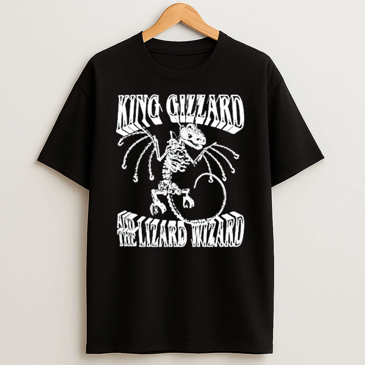 Skeleton Daragon King Gizzard And The Lizard Wizard Tour 2026 Shirts