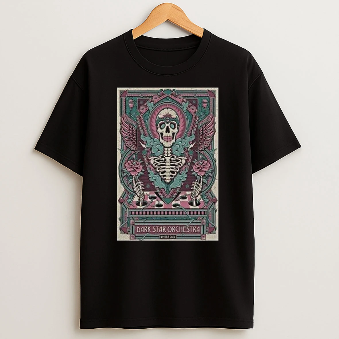 Skeleton Dark Star Orchestra Winter 2026 Shows Shirts