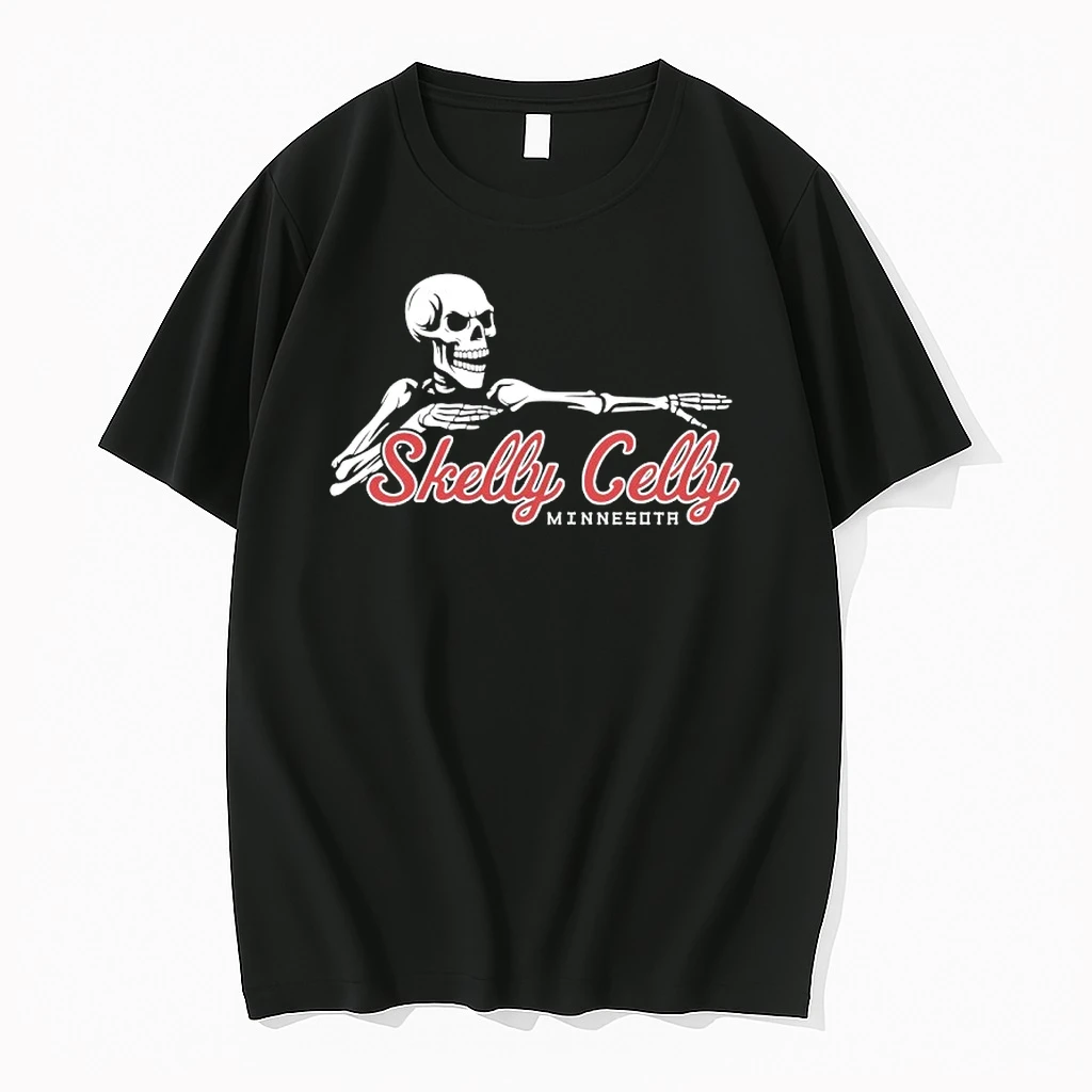 Skelly Celly Bones Hyland Minnesota Timberwolves Skeleton Shirts