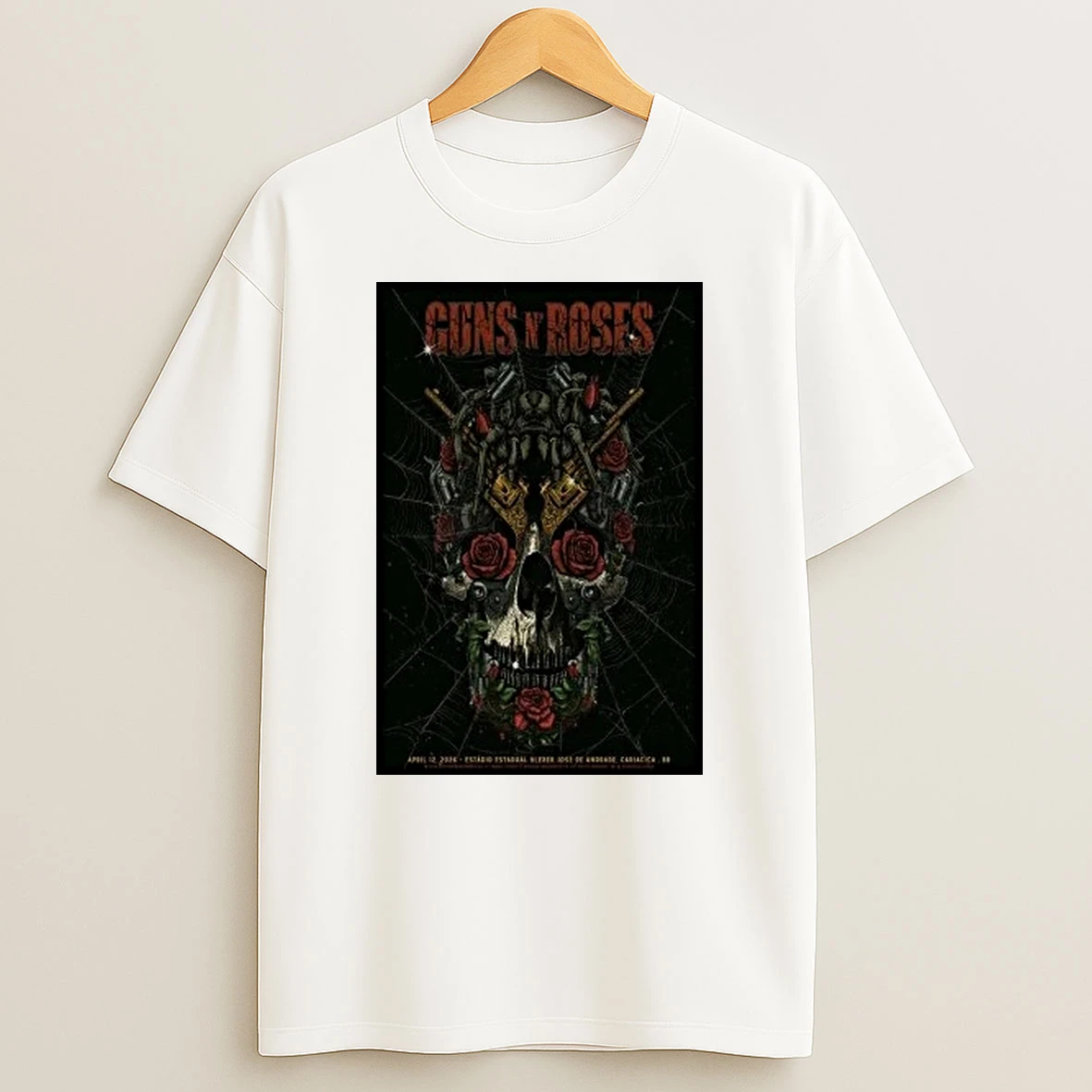 Skull Guns N Roses Apr 12 2026 Cariacica Br Shirts