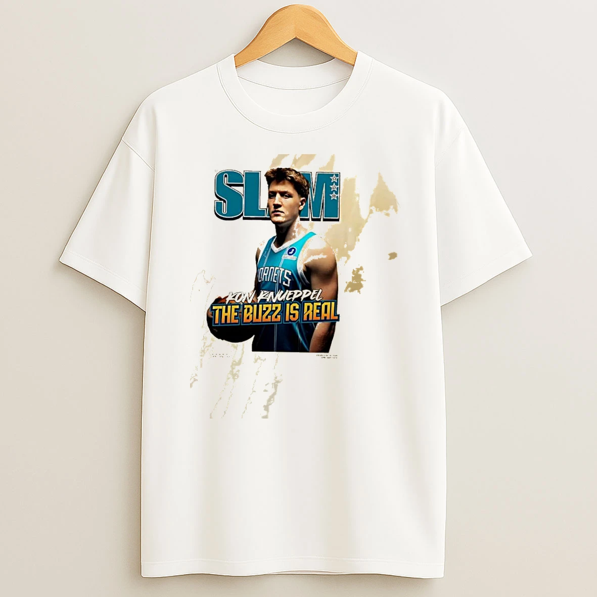 Slam Kon Knueppel Charlotte Hornets The Buzz Is Real Shirts