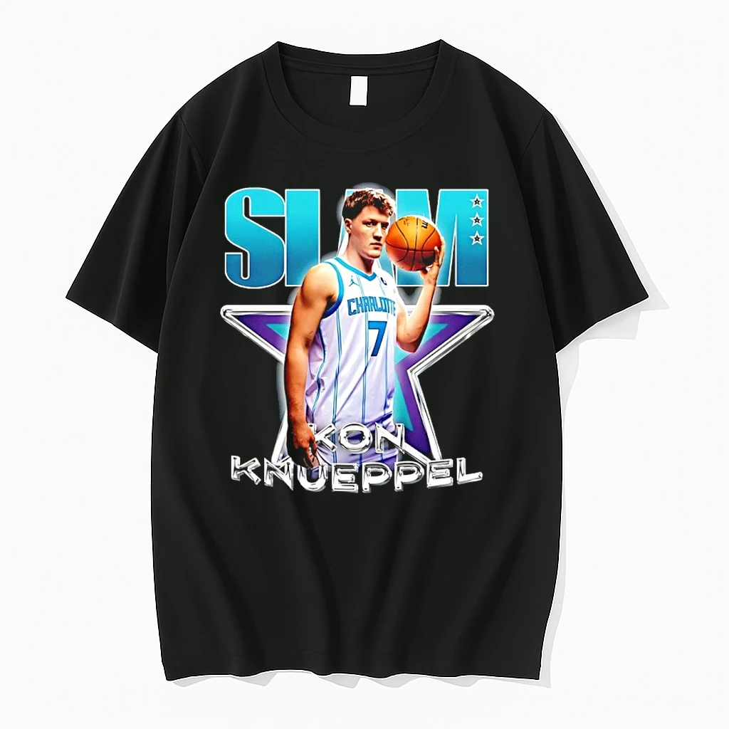 Slam Kon Knueppel Charlotte Hornets Airbrush Shirts