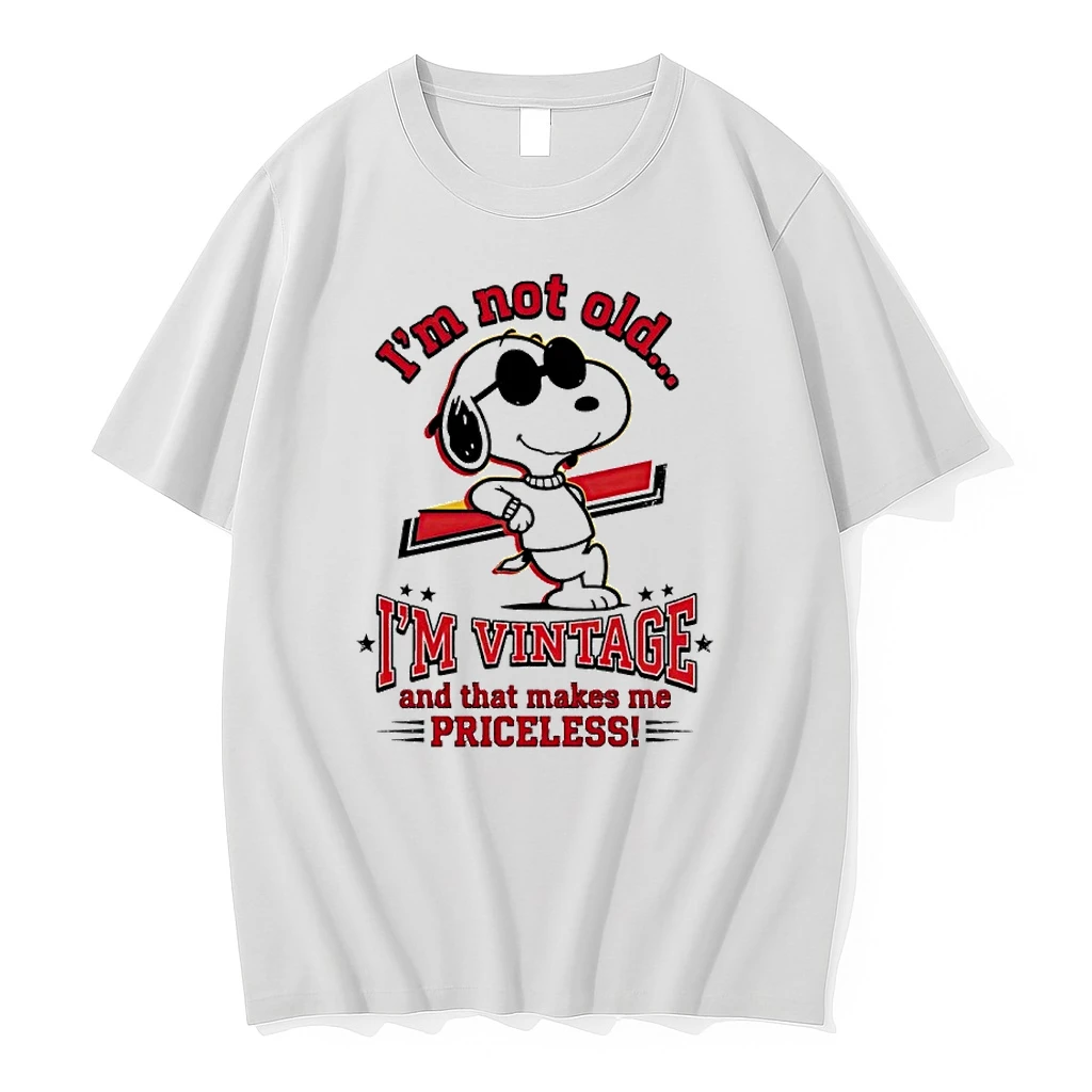 Snoopy Im Not Old Im Vintage And That Makes Me Priceless Shirts