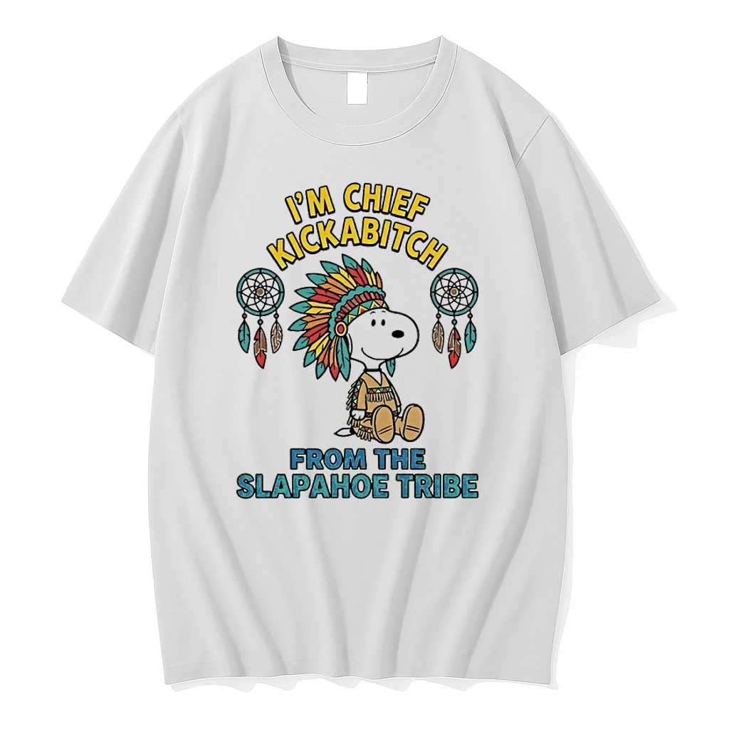 Snoopy Nation American Im Chief Kickabitch From The Slapahoe Tribe Shirts