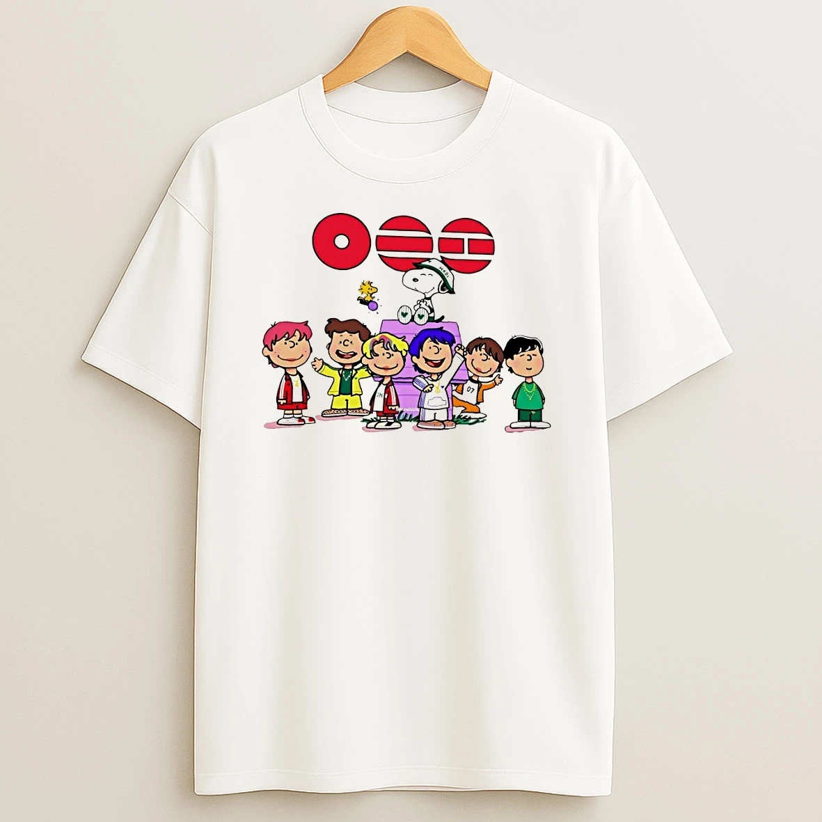 Snoopy Peanuts Kpop Bts Arirang World Tour 2026 Shirts