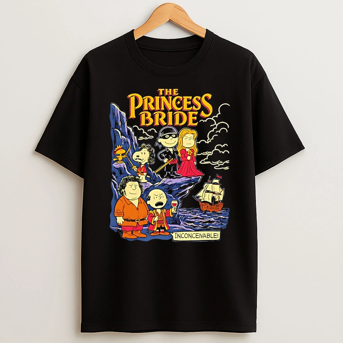 Snoopy Peanuts The Princess Bride Inconceivable Shirts