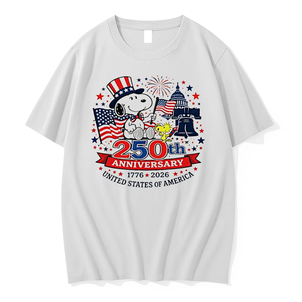 Snoopy United States Of America 250 Anniversary Patriotic 1776 2026 Shirts