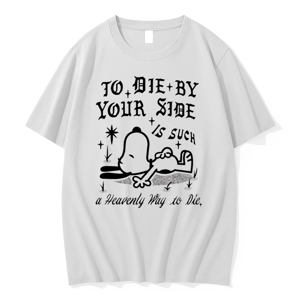 Snoopy To Die By Your Side Is Suck A Heavenly Way To Die Shirts