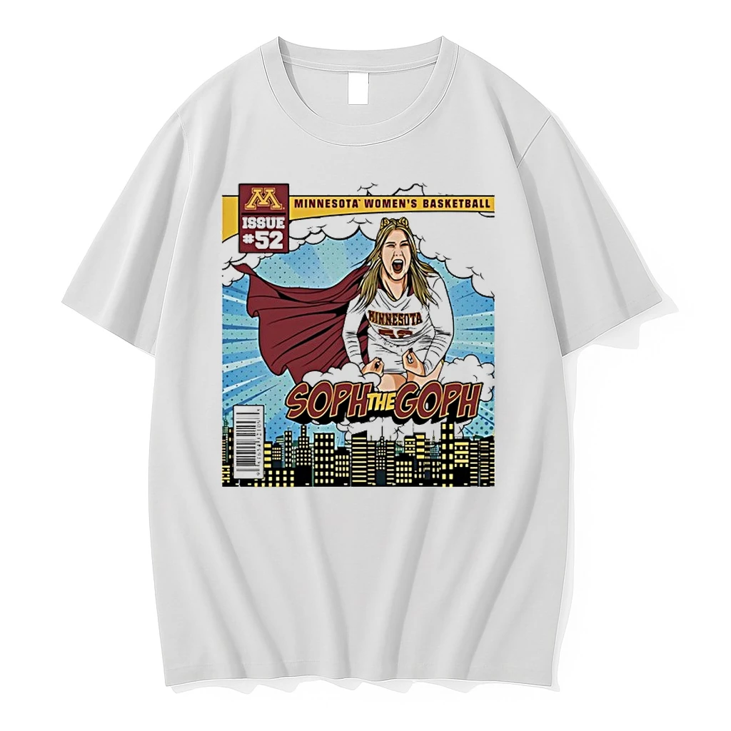 Sophia Hart Soph The Goph Minnesota Golden Gophers Comic Shirts
