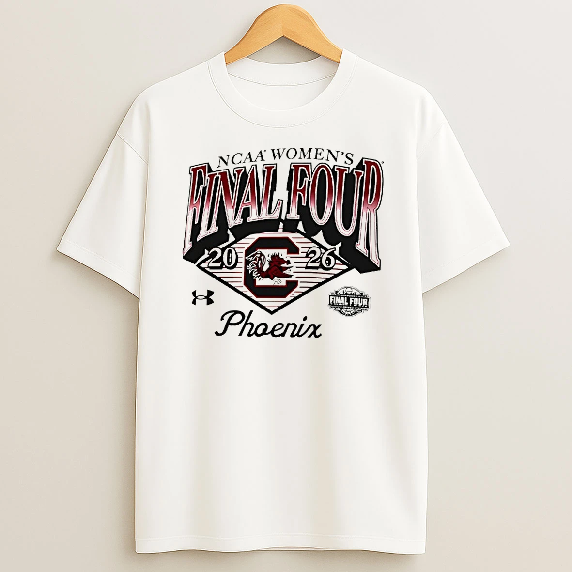 South Carolina Gamecocks 2026 Ncaa Womens Basketball Final Four National Championship Phoenix Shirts