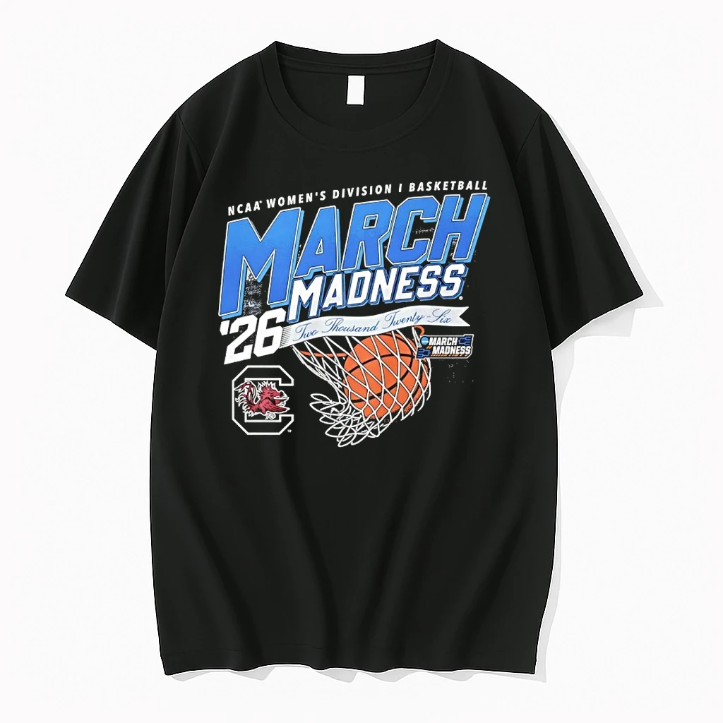 South Carolina Gamecocks 2026 Wbb March Madness Two Thousand Twenty Six Shirts