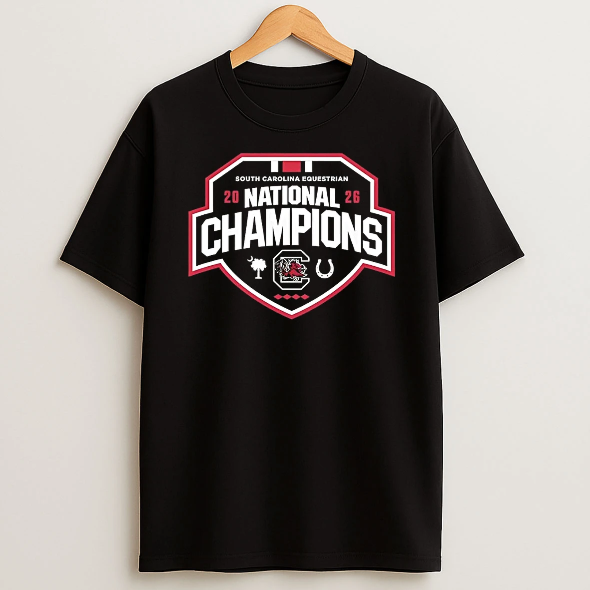 South Carolina Gamecocks Basketball Equestrian National Champions 2026 Shirts