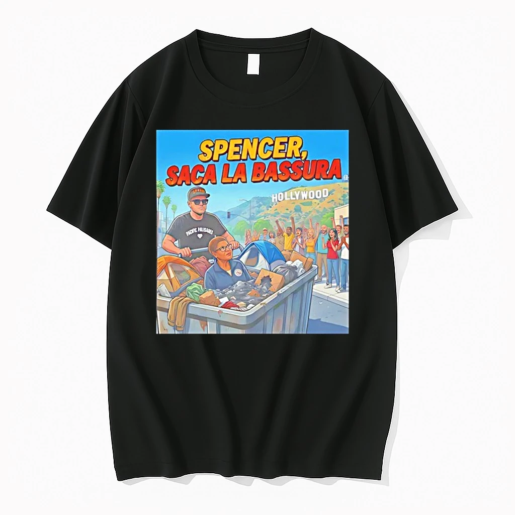 Spencer Saca La Bassura Hollywood Cartoon Shirts