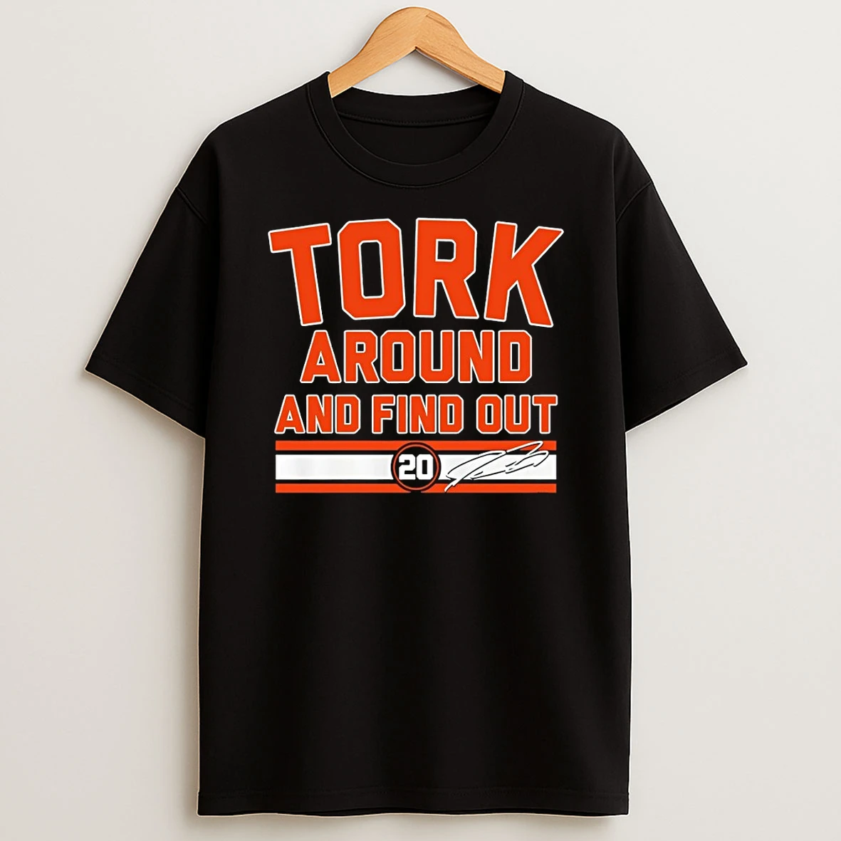 Spencer Torkelson Detroit Tigers Baseball Tork Around And Find Out Signature Shirts