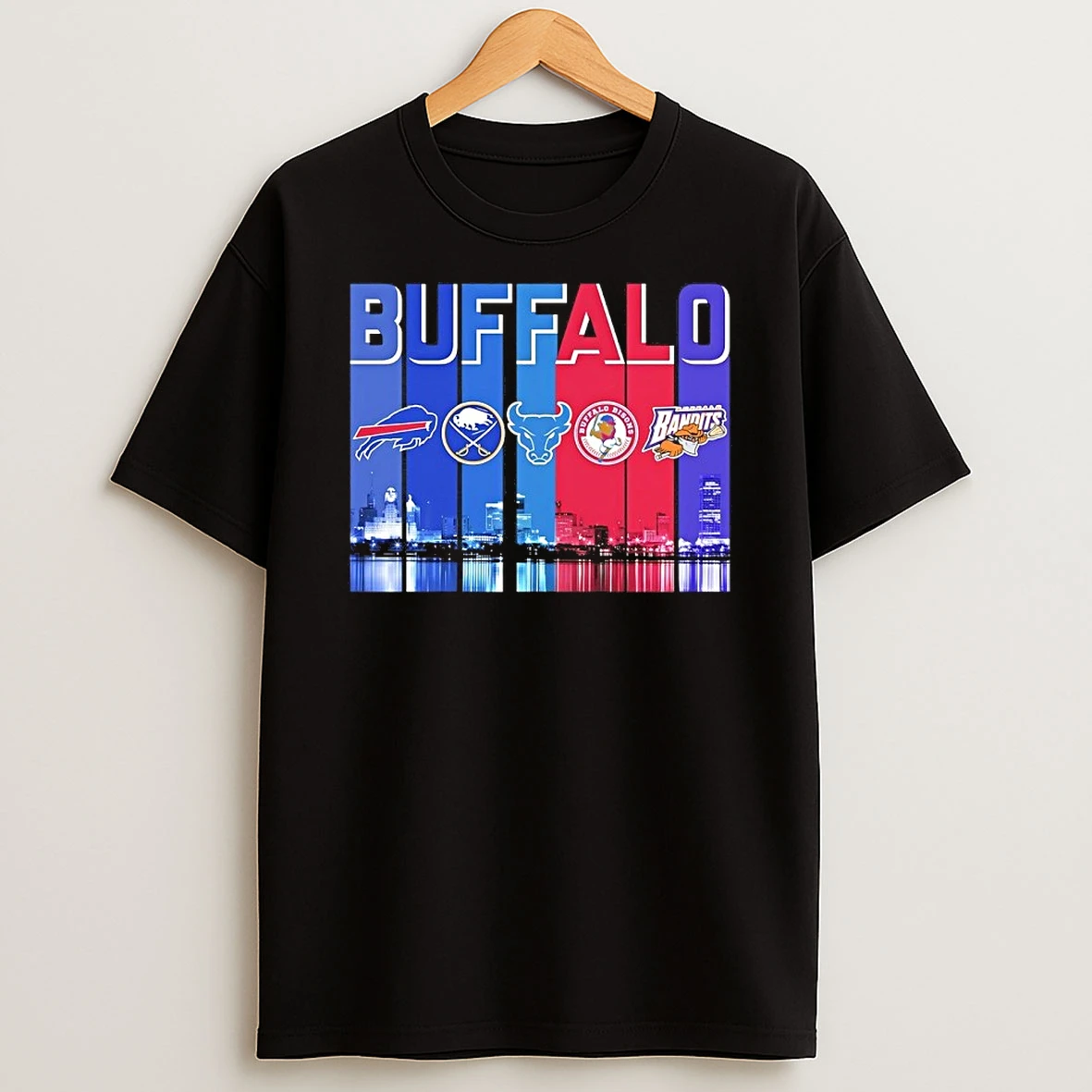 Sports City Buffalo Skyline Graphic 2026 Shirts