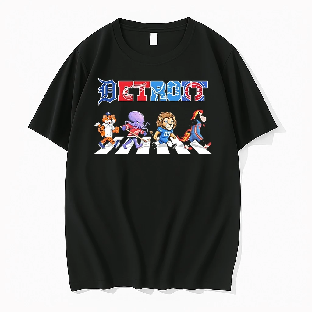 Sports City Detroit Mascot Walk 2026 Shirts