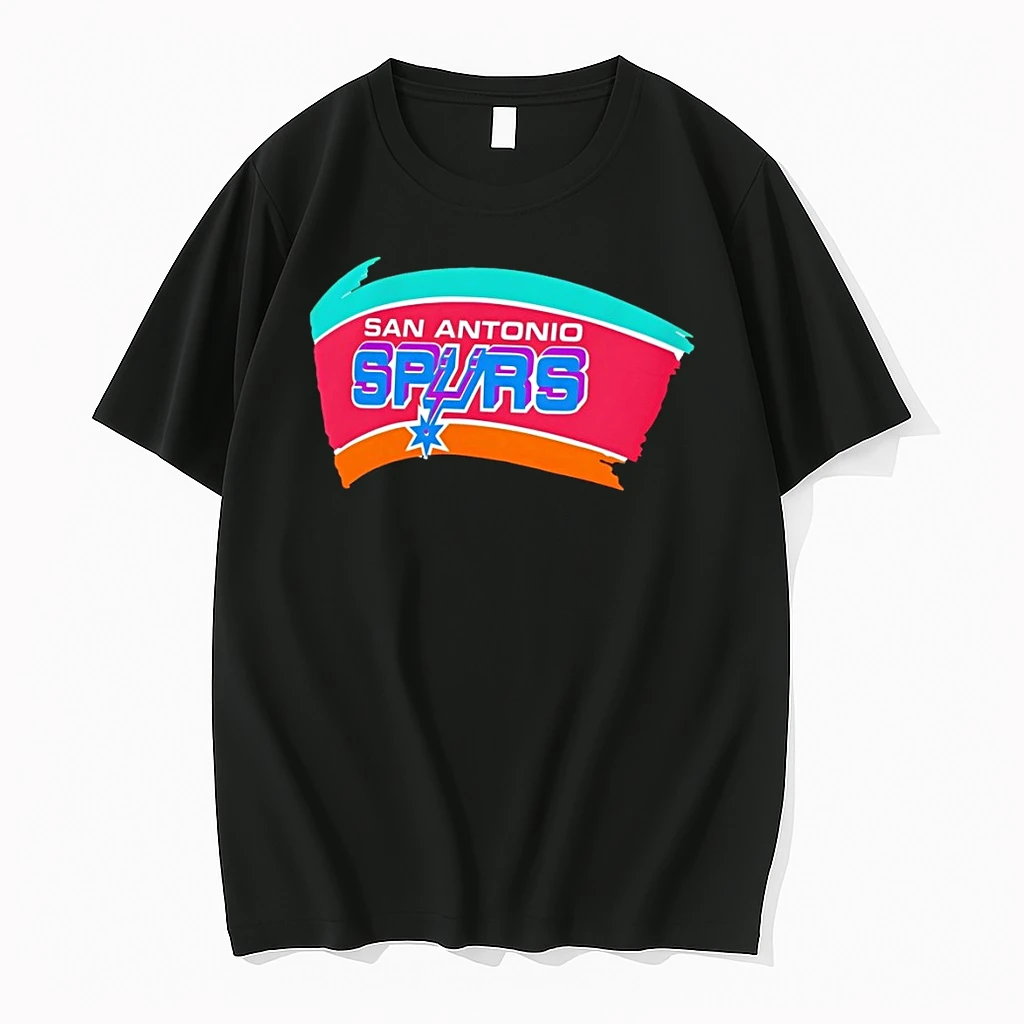 Spurs Throwback Fiesta San Antonio Spurs Basketball Nba Playoff 2026 Logo Shirts