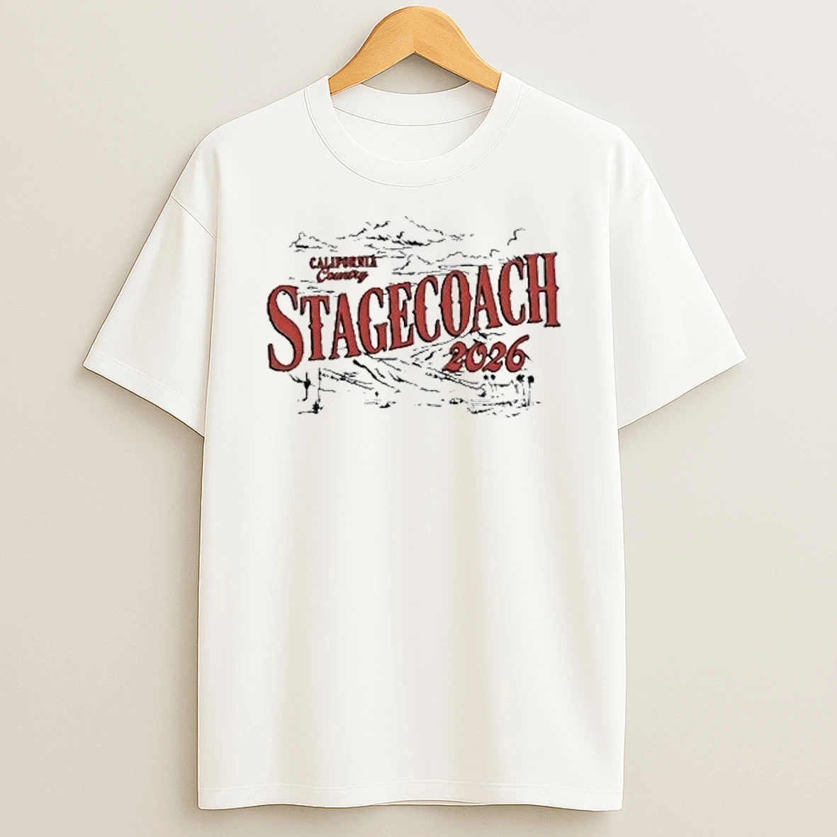 Stagecoach California Country Lineup Tour 2026 Shirts