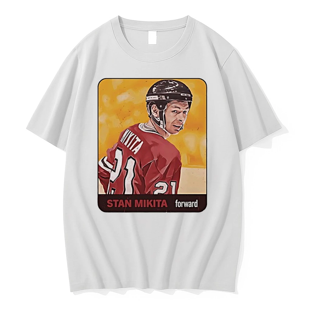 Stan Mikita Chicago Blackhawks Hockey Forward Card Shirts