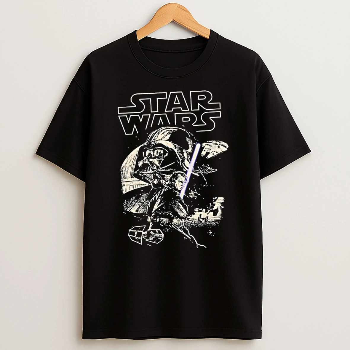 Star Wars Anakin Skywalker Galaxys Edge Vintage Shirts