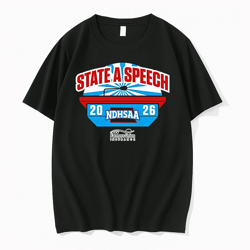 State A Speech Ndhsaa Farmers Union Insurance Shirts