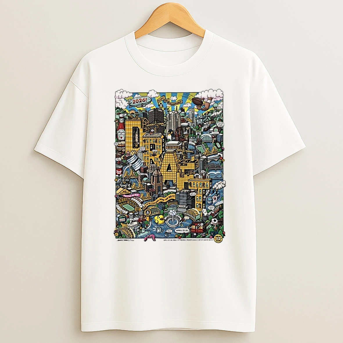 Steelers 2026 Draft City Of Champions Shirts