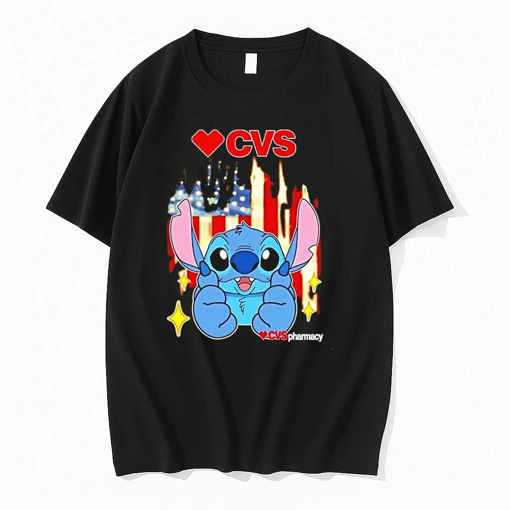 Stitch Like Cvs Pharmacy Usa Flag Shirts